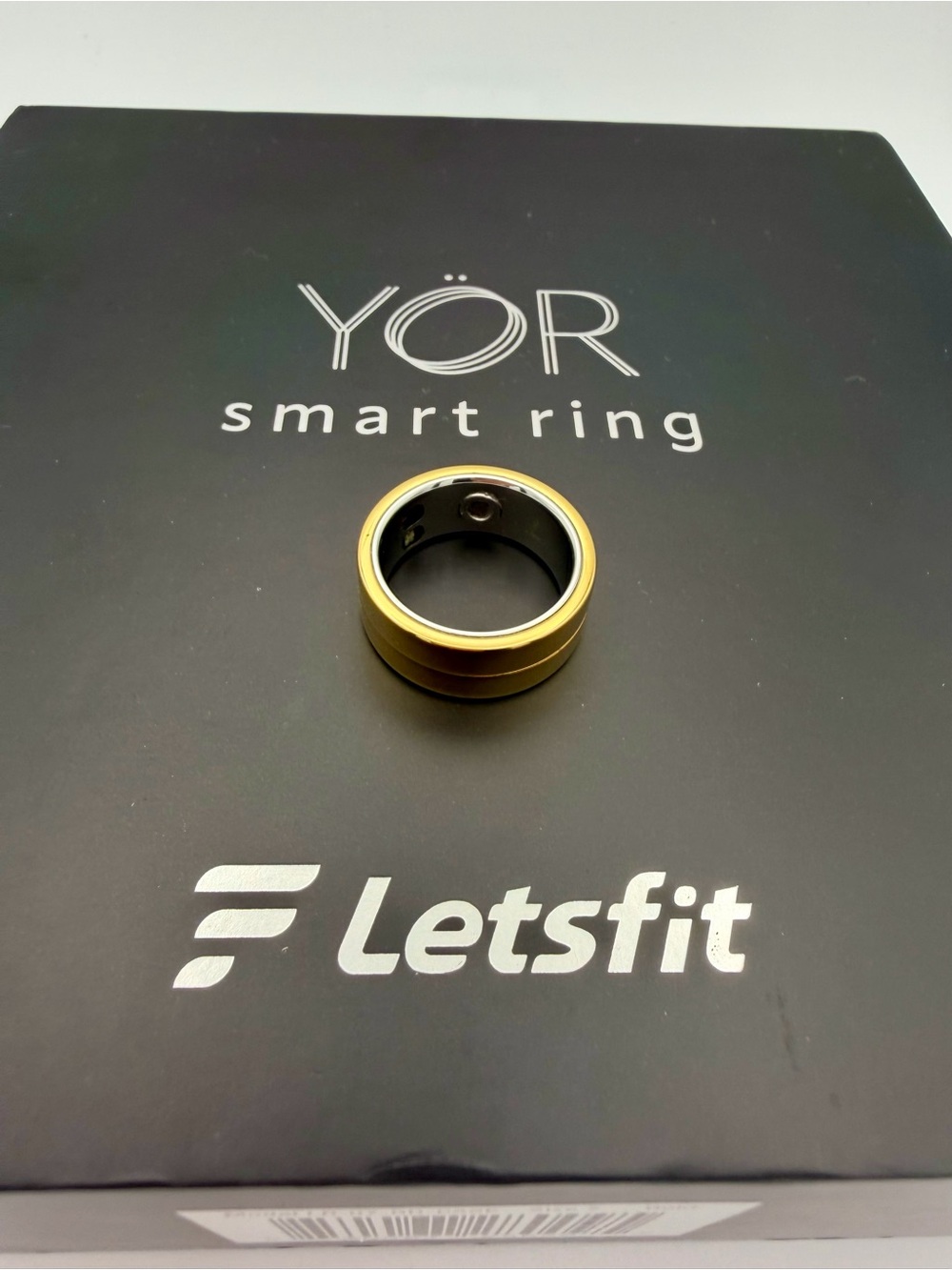 Gold Smart Ring - Activity & Sleep Tracker